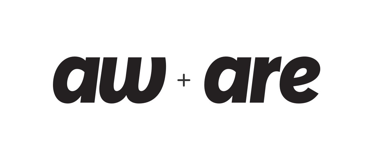 Separating the wordmark into two visually-balanced halves