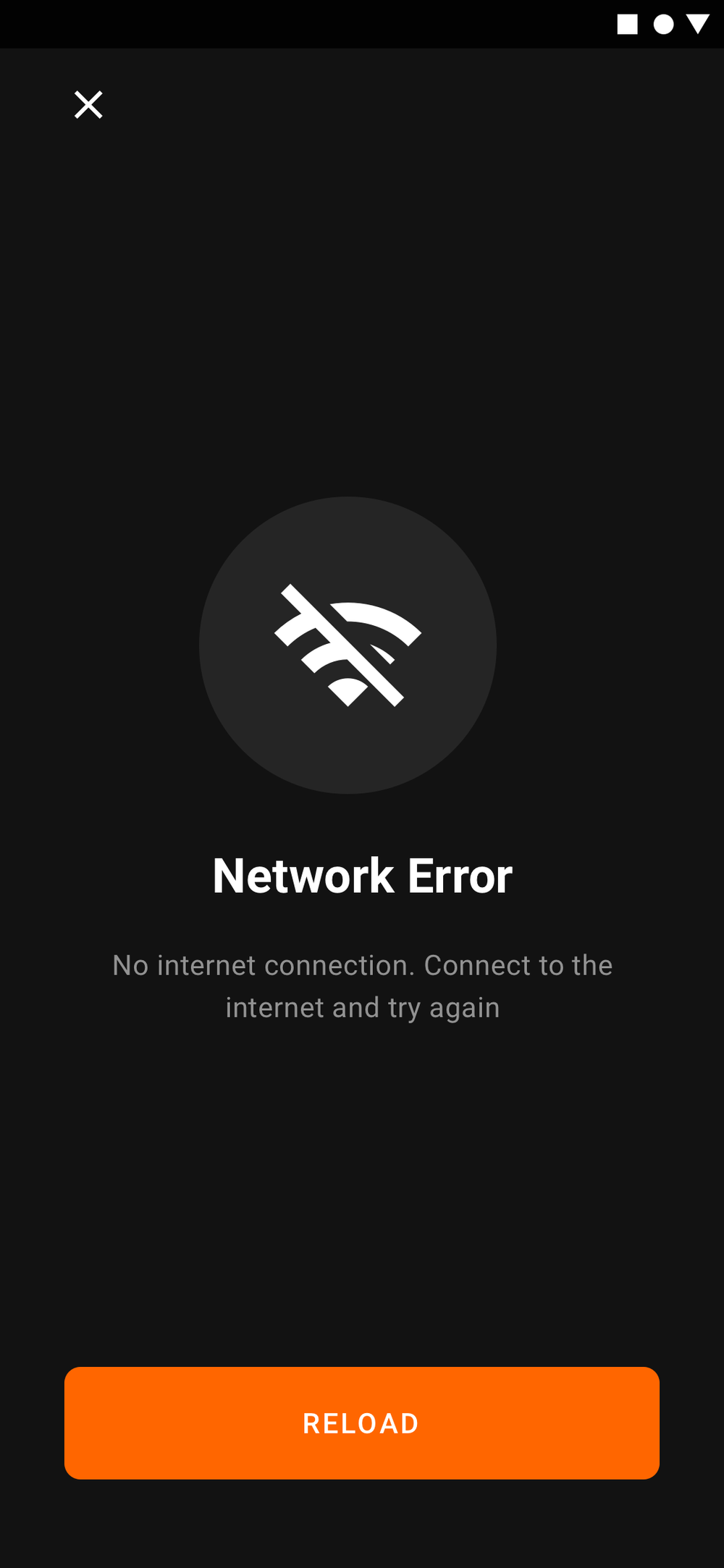 Network error