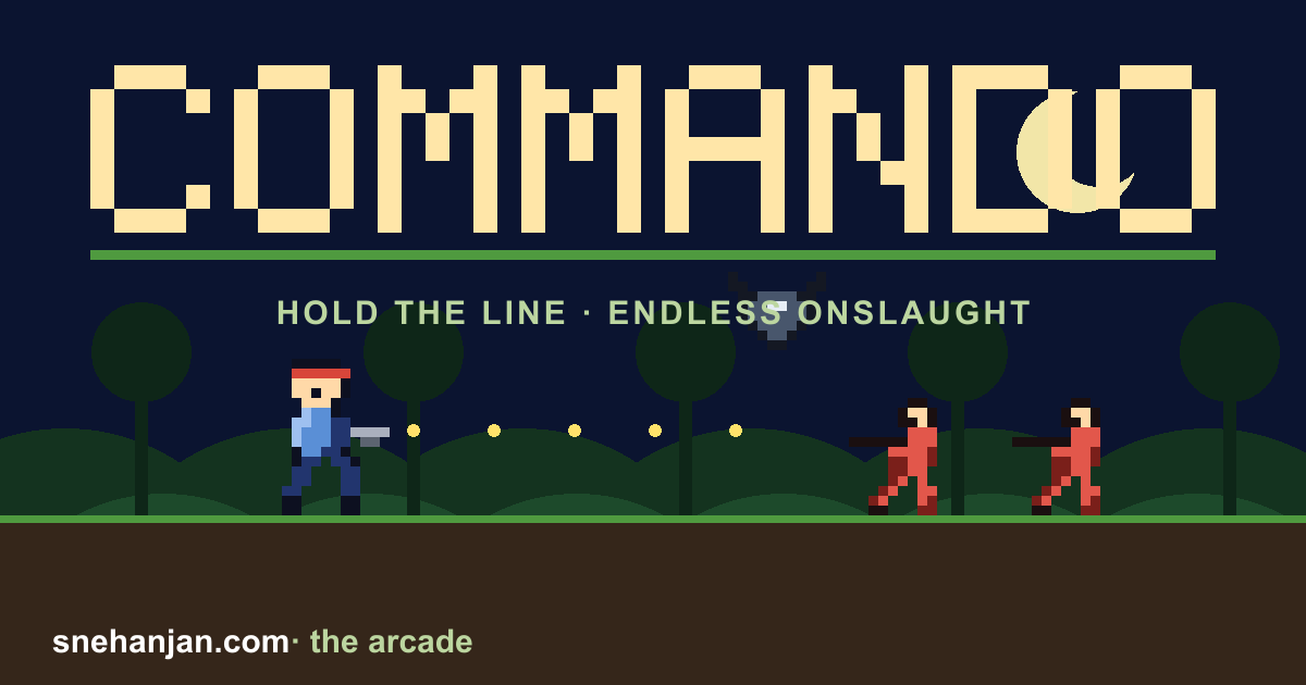 Sage Commando - pixel-art run-and-gun