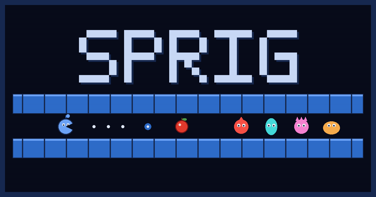 Sprig - pixel-art maze chase game